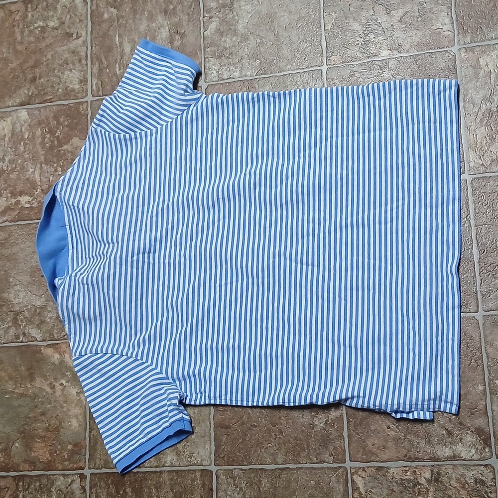 Polo by Ralph Lauren Men's Blue Striped Shirt - Picture 5 of 5